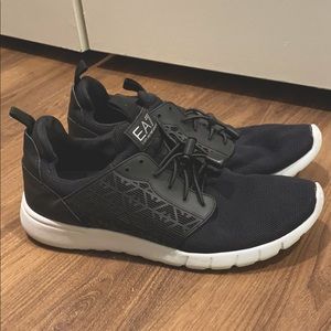 Emporia Armani black sneakers